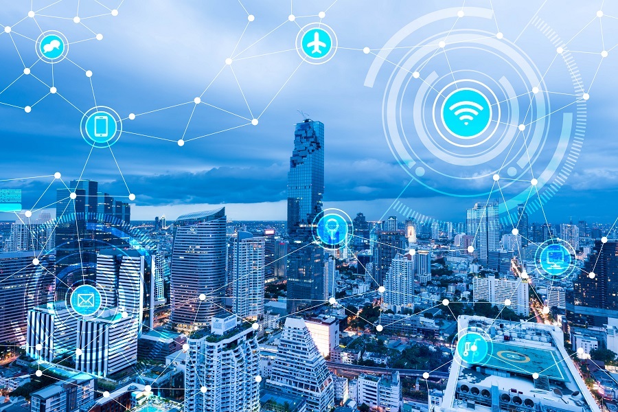 smart city and wireless communication network, IoT(Internet of T